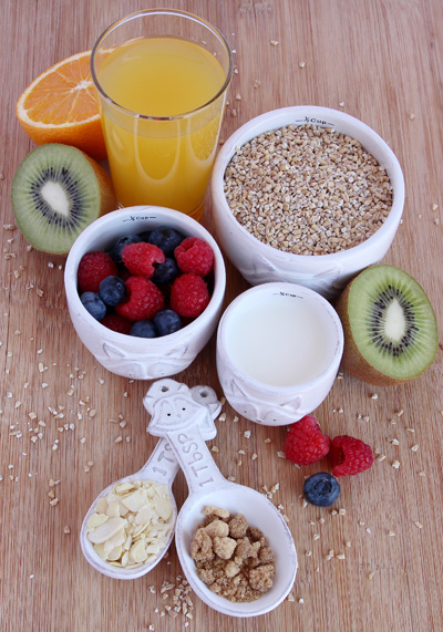 Delicious Fruity Porridge